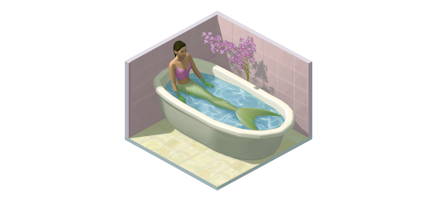 Нужен ли порожек между ванной и кори­дором и как его правильно сделать