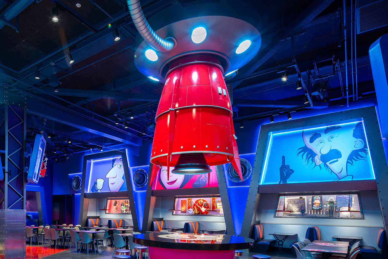 Интерьеры The Lair — Villain. © Universal Beijing Resort