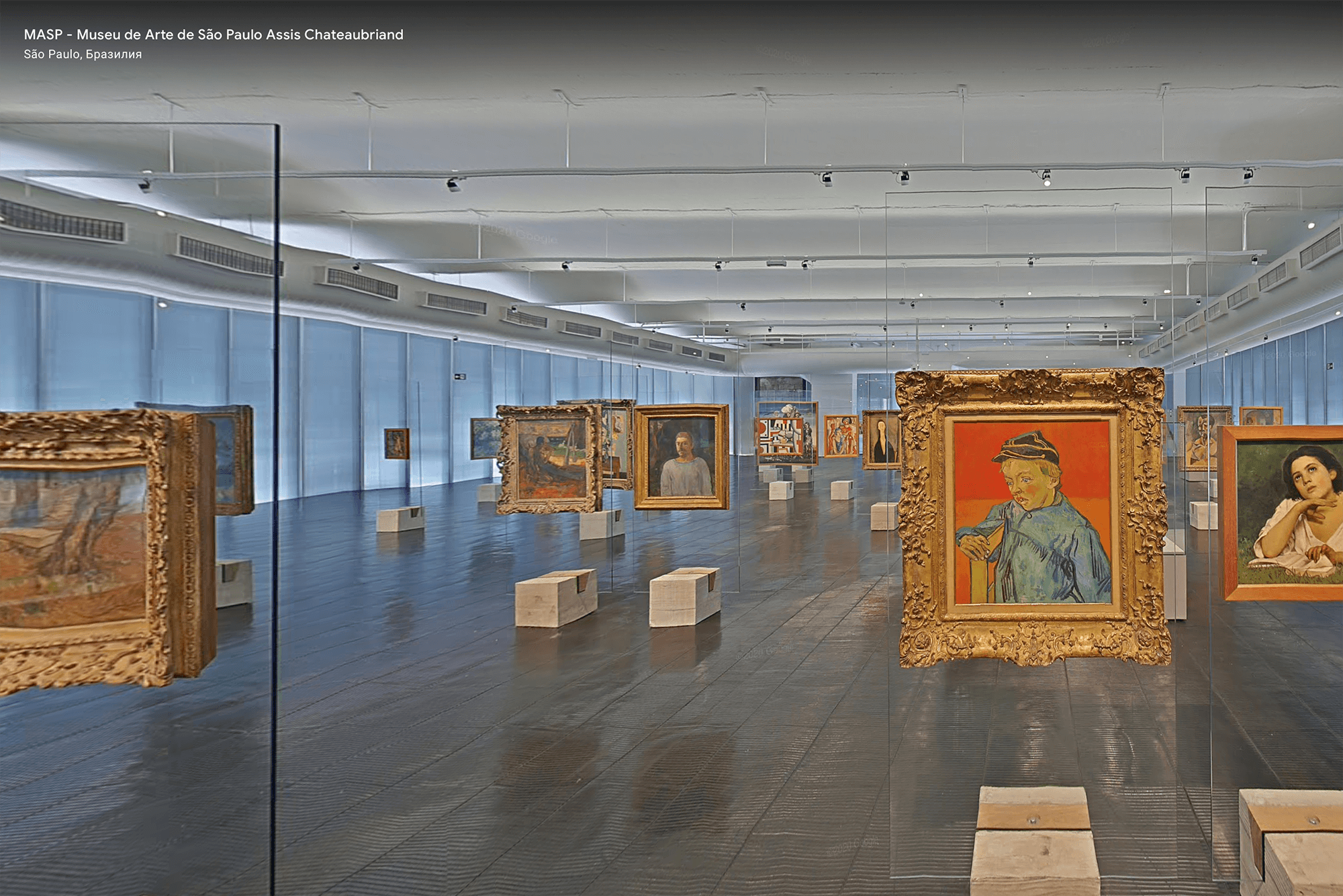 Одна из самых популярных картин музея — «Школьник» Винсента Ван Гога