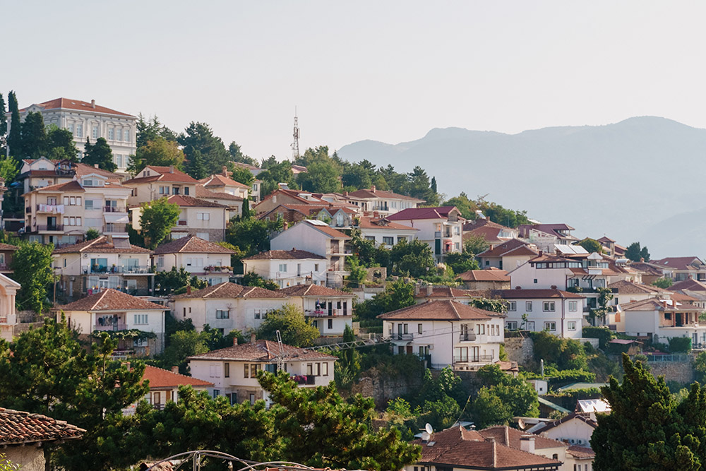 Старинный город Охрид. Его основали до нашей эры