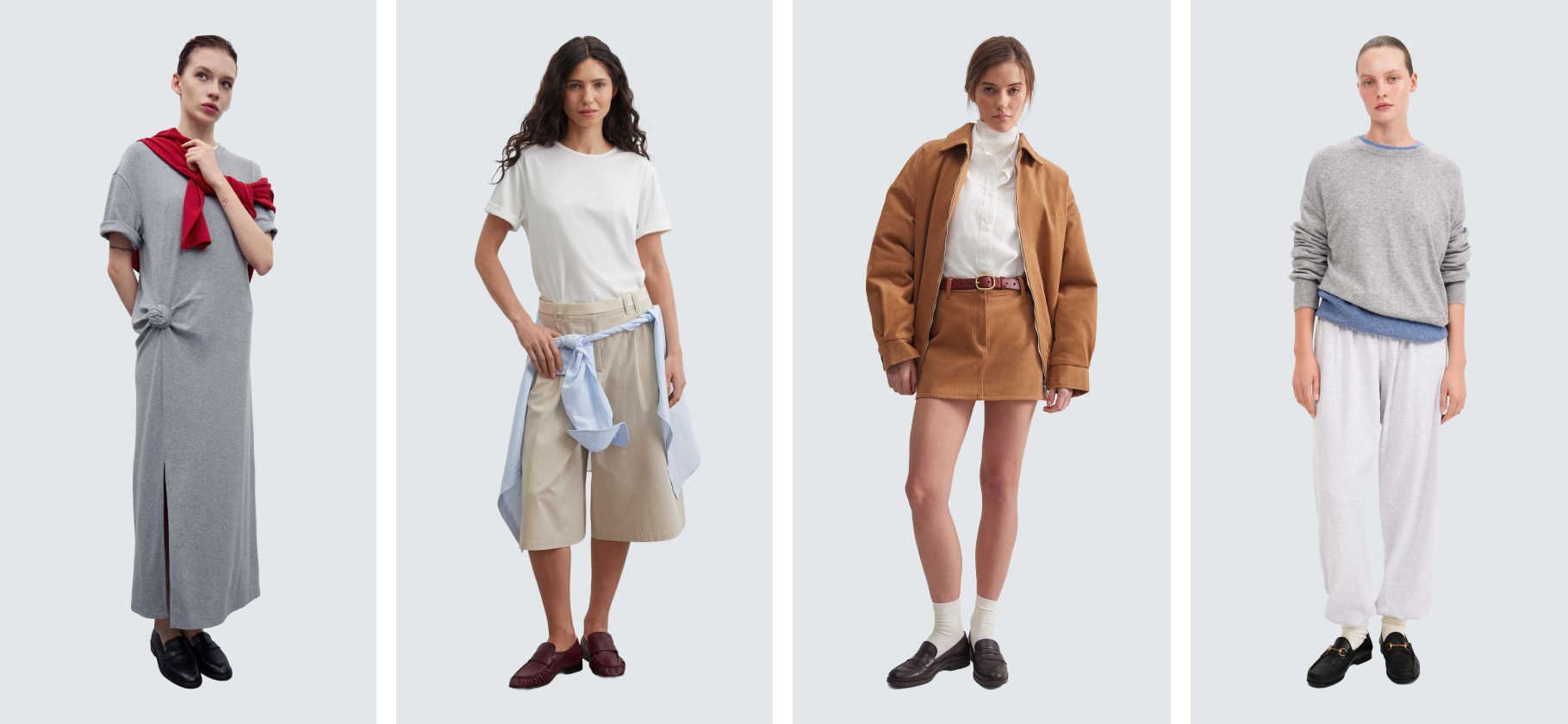 Вместо кроссовок: с чем носить лоферы