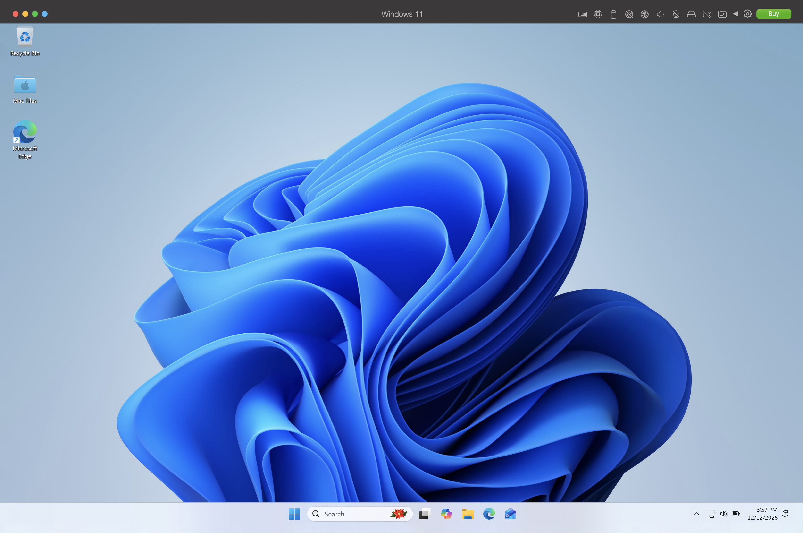 Настоящая Windows внутри обычного окна macOS