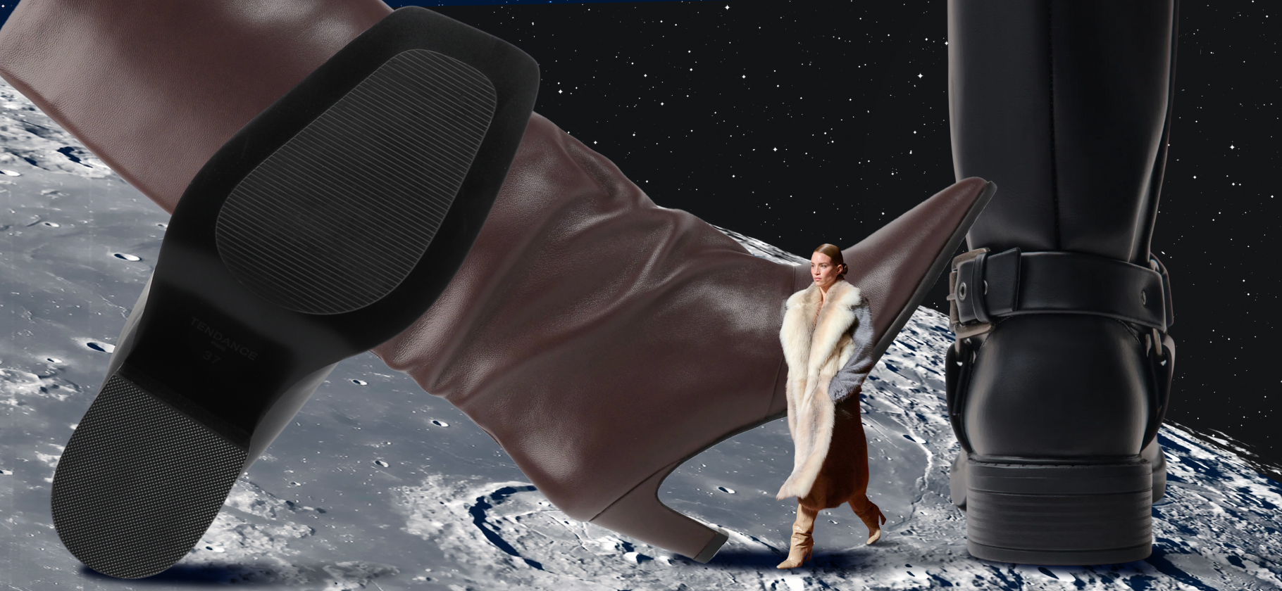 Почему женская обувь на эту зиму выглядит как привет из 90-⁠х​​ и 2000-⁠х?