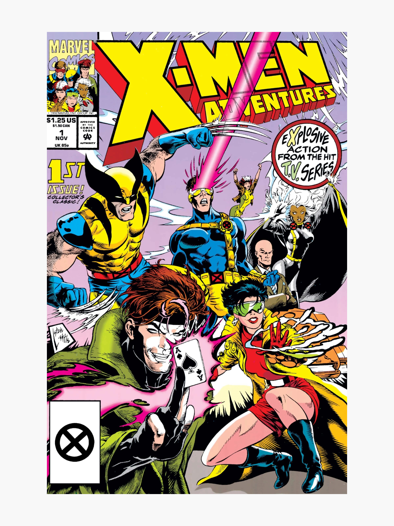 Комикс издавался до 1997 года и закончился вскоре после финала мультсериала. Источник: Marvel Comics