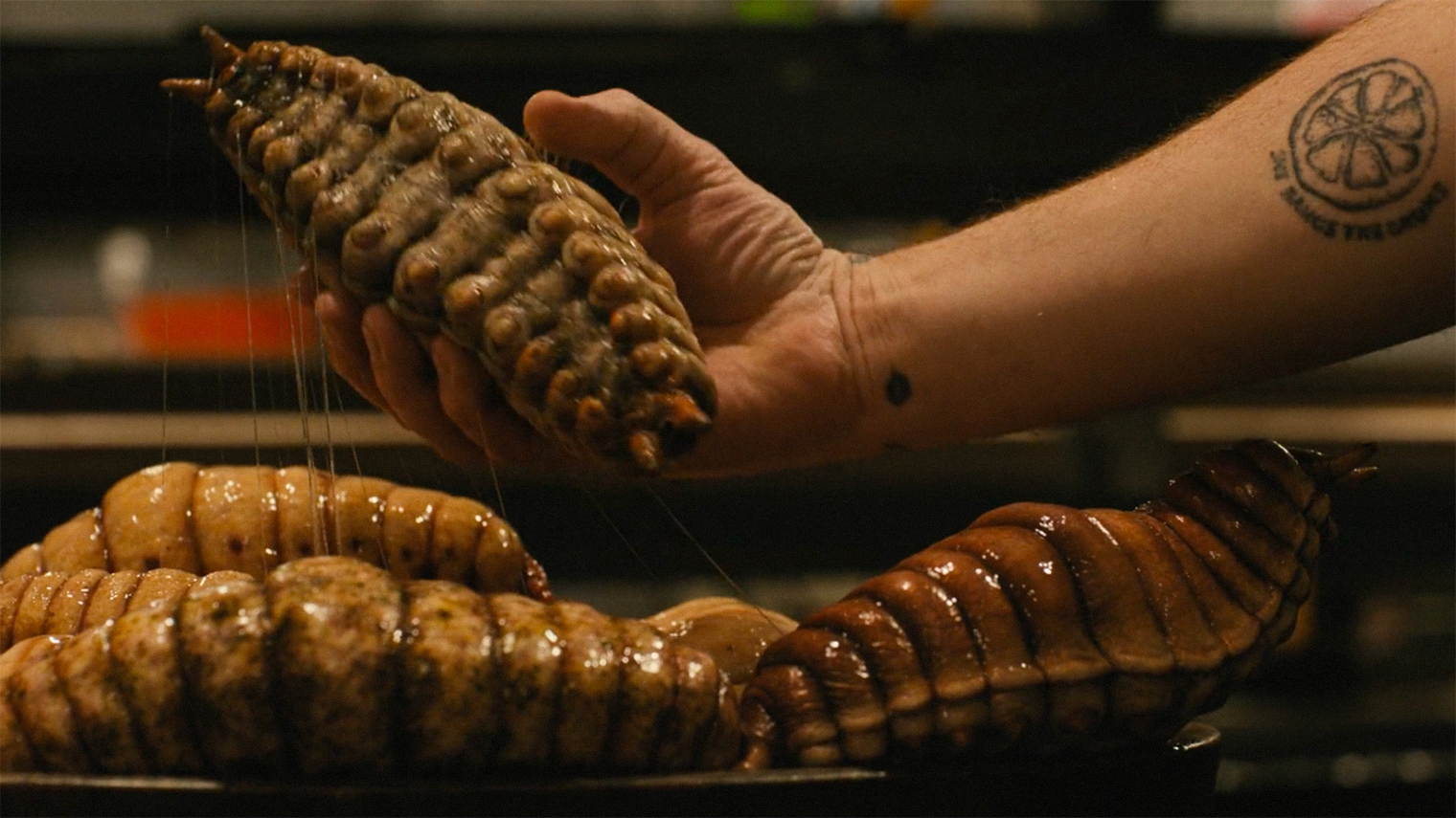 Слизистых червей специально сделали неприятными на ощупь