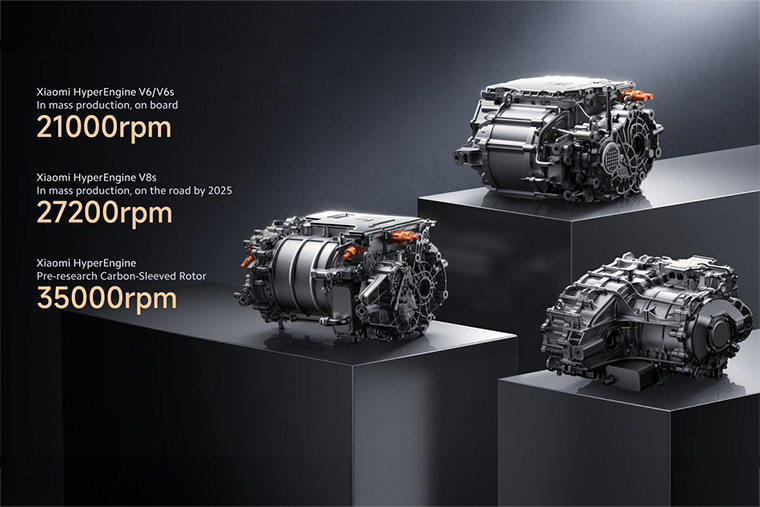 Двигатели серии Hyper engine. Источник: Lei Jun (CEO Xiaomi) / X