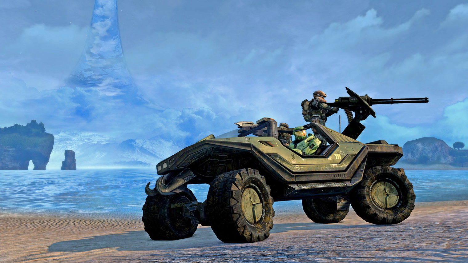 У Halo: Combat Evolved аж два ремейка: первый вышел в 2011 году для Xbox 360, другой — в 2026 на всех актуальных платформах. © Xbox Game Studios