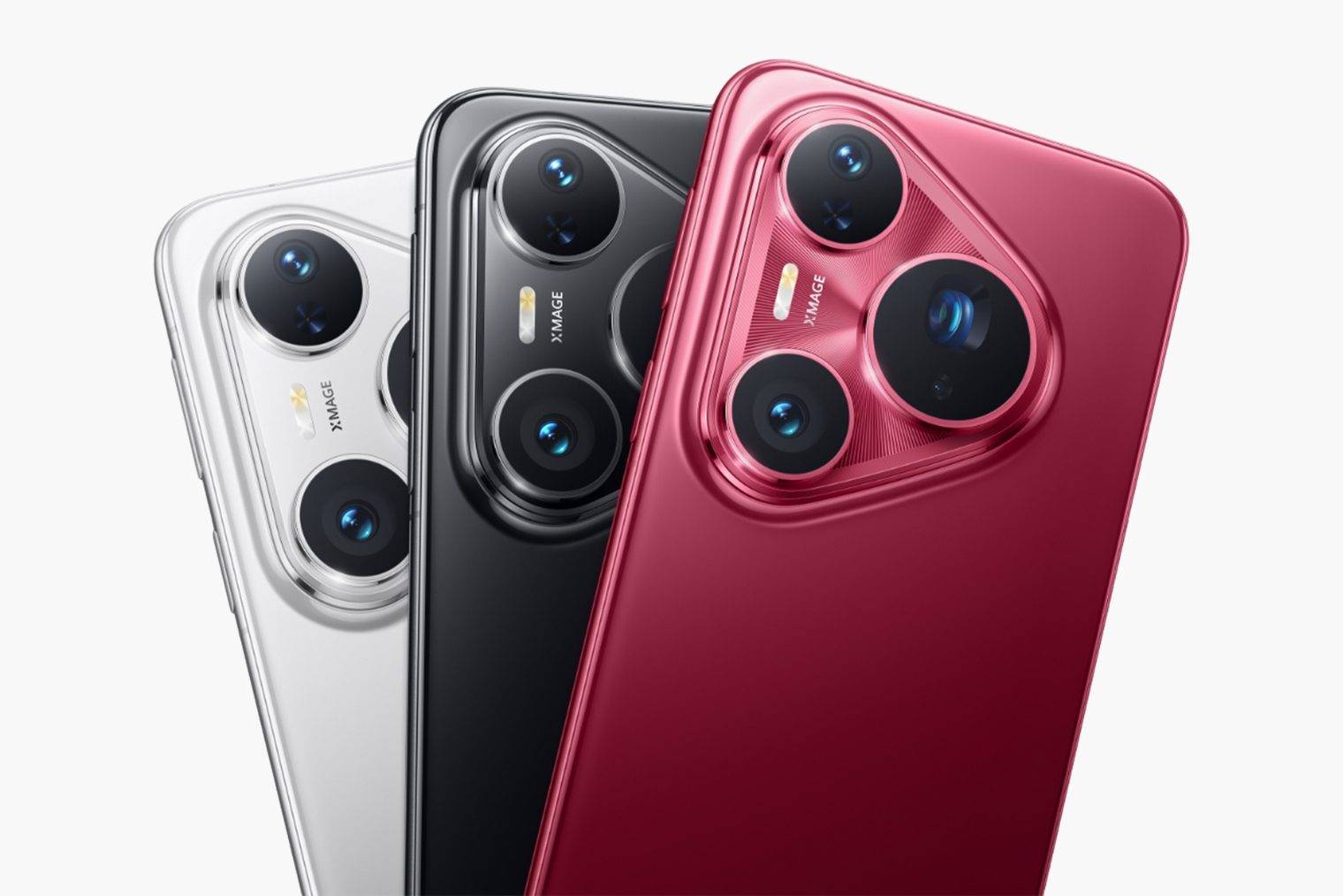 Huawei Pura 80 Pro появится в России в глянцевой красной, а также белой и черной расцветках