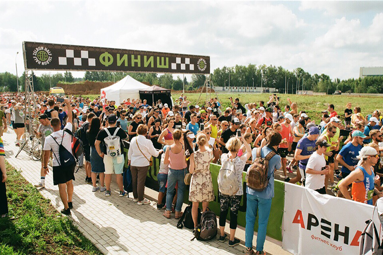 Полумарафон 2019 года, перенесенный в Алабушево из⁠-⁠за реконструкции Центральной площади. Фото: Ольга Тройникова