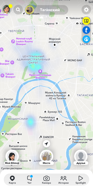 Snap Map добавляет много нового в социальные карты — но непонятно, нужно ли это поклонникам Zenly