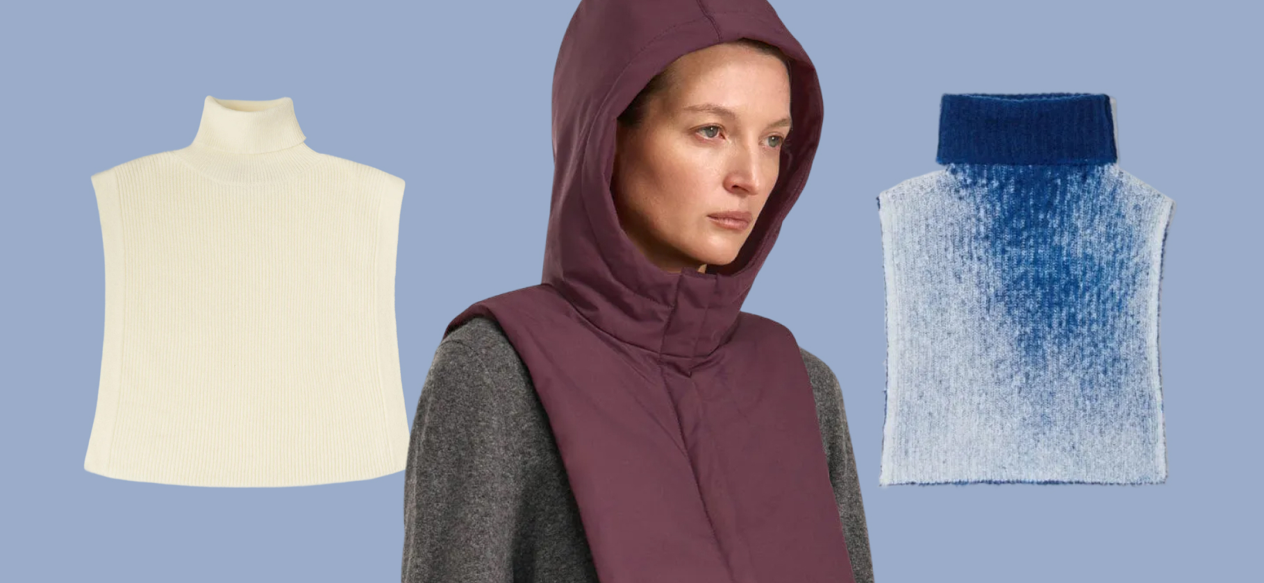 23 манишки на зиму — вместо шарфа и жилета