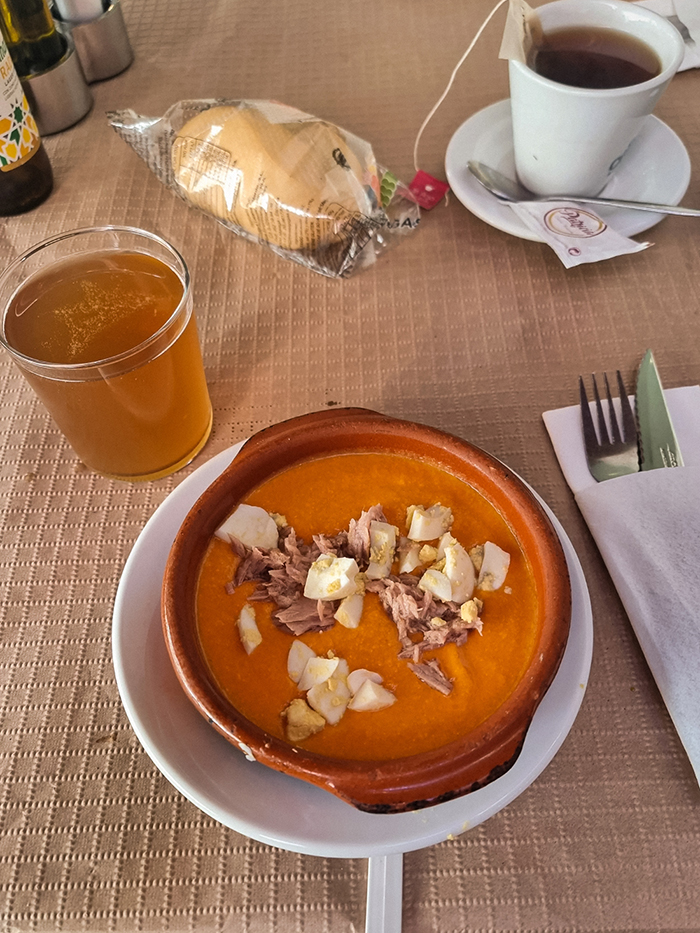 Вариация гаспачо — суп porra antequerana