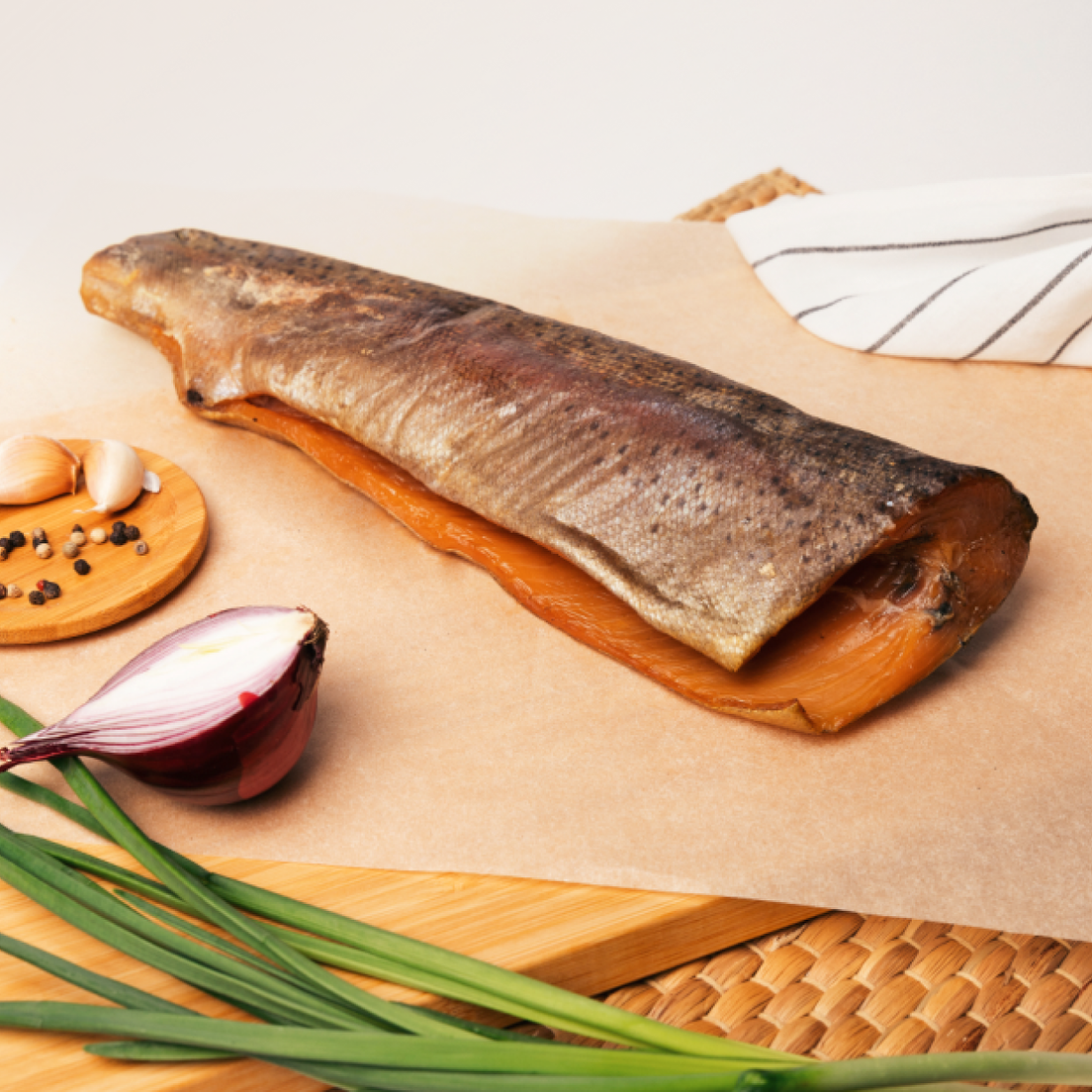 Копченая форель, фото