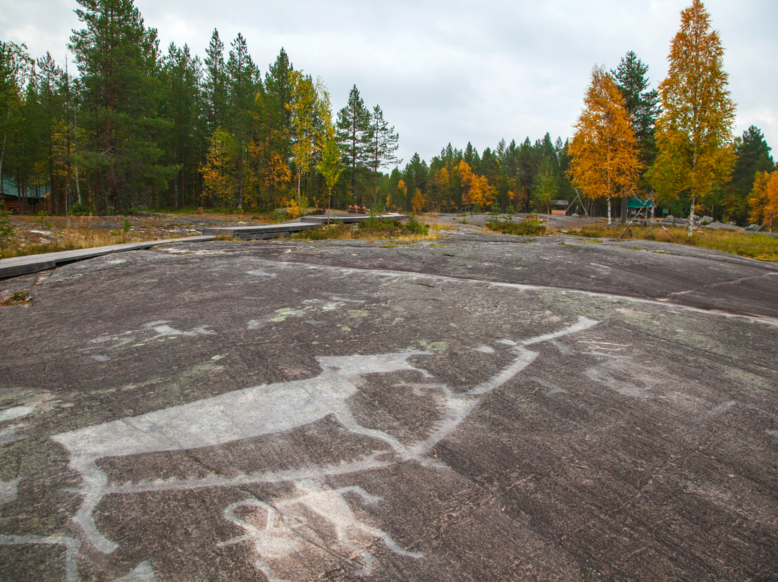 Беломорские петроглифы, фото