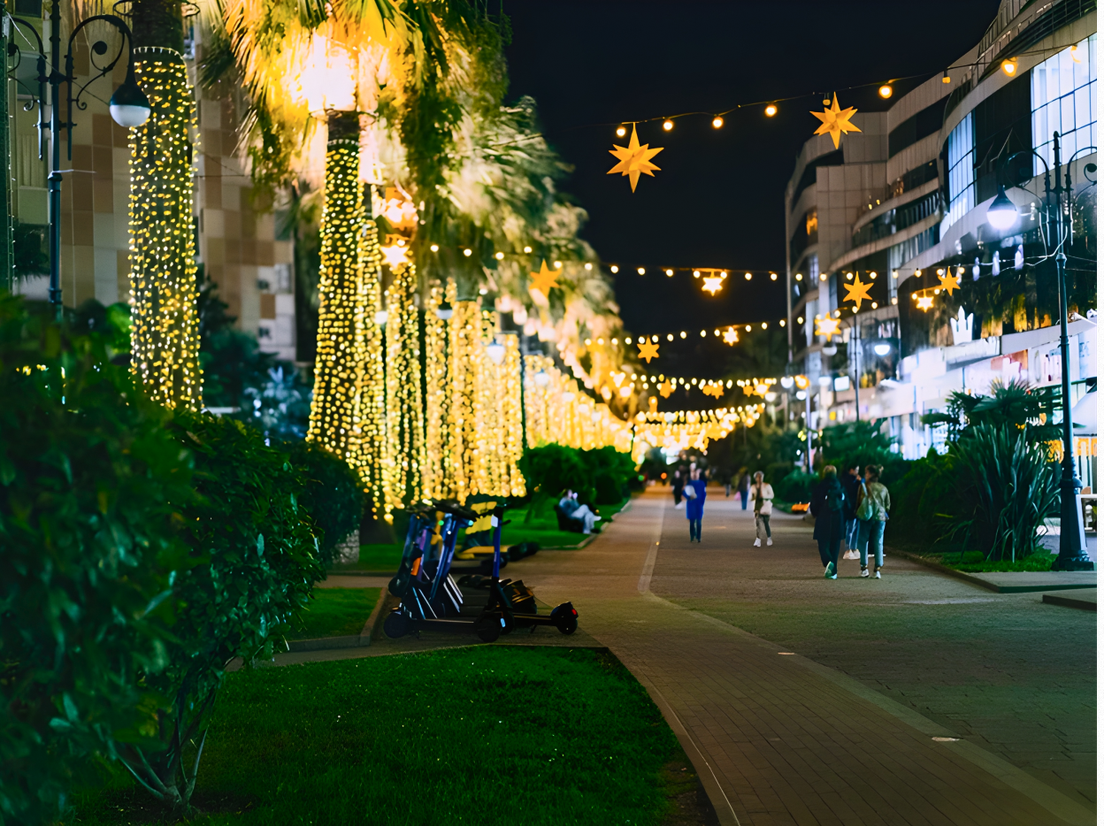 Сочи зимой фото