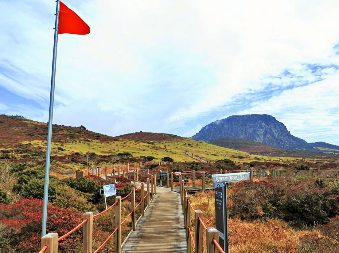 Тропа на горе Халласан, Южная Корея
