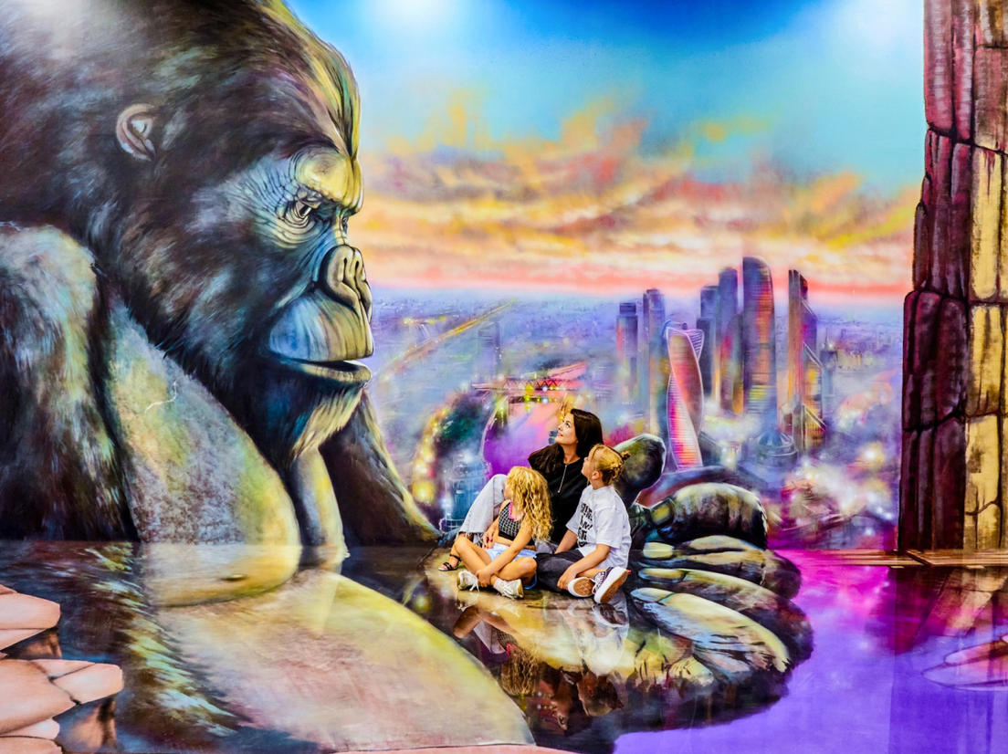 Фото: Музей оптических иллюзий на Воробьевых горах, Москва