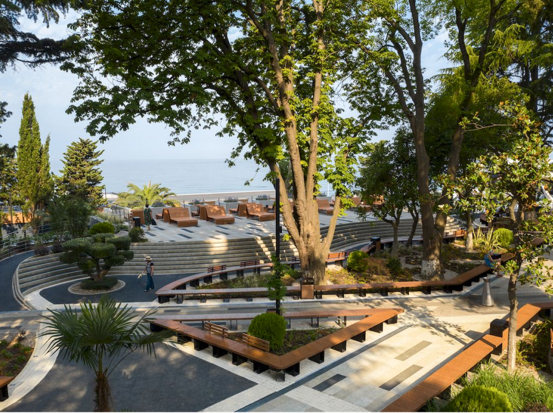 Парк «Ривьера» набережная фото