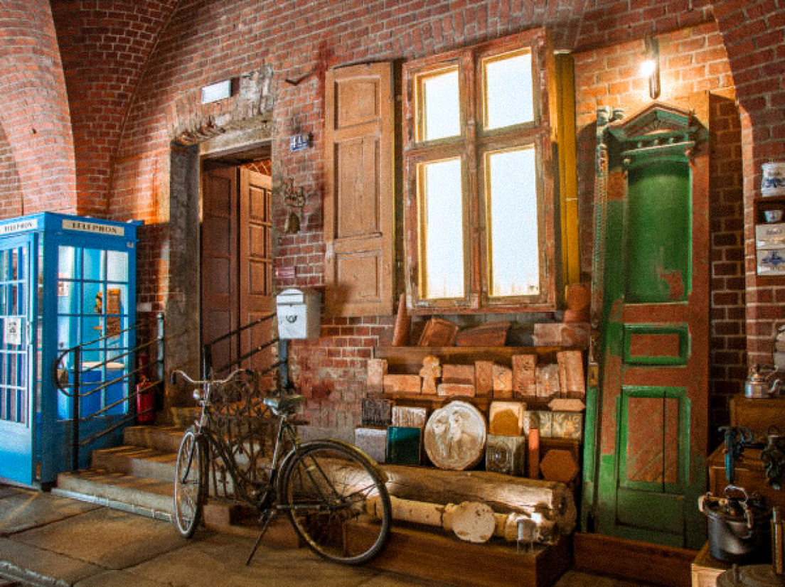 Экспозиция «Дорога в город», фото