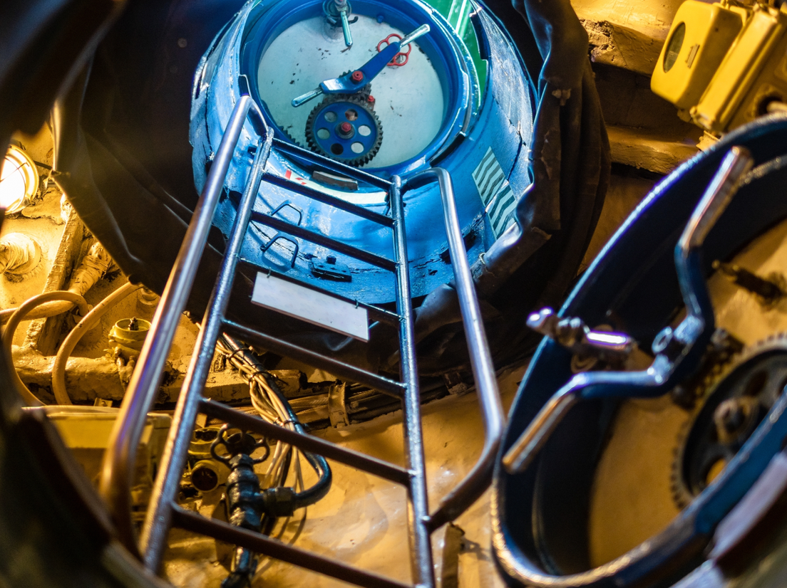 Подводная лодка в Музее Мирового океана, фото