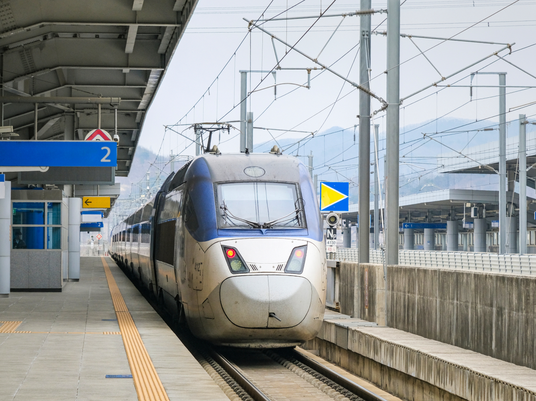Скоростной поезд KTX, Южная Корея