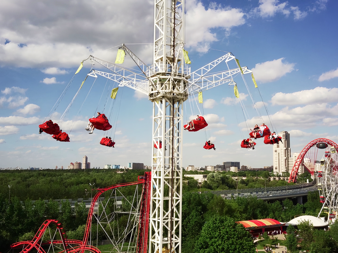 Парк аттракционов, фото