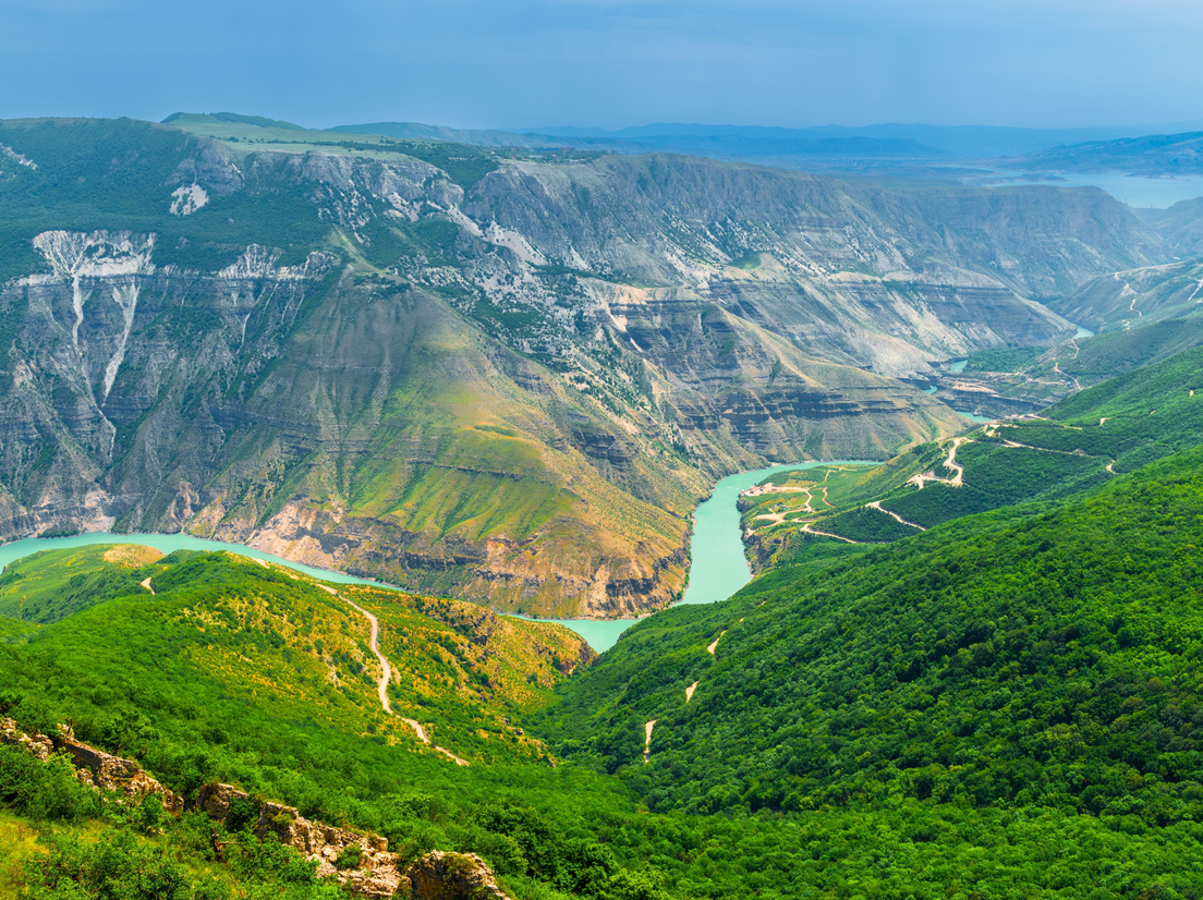 Сулакский каньон, фото