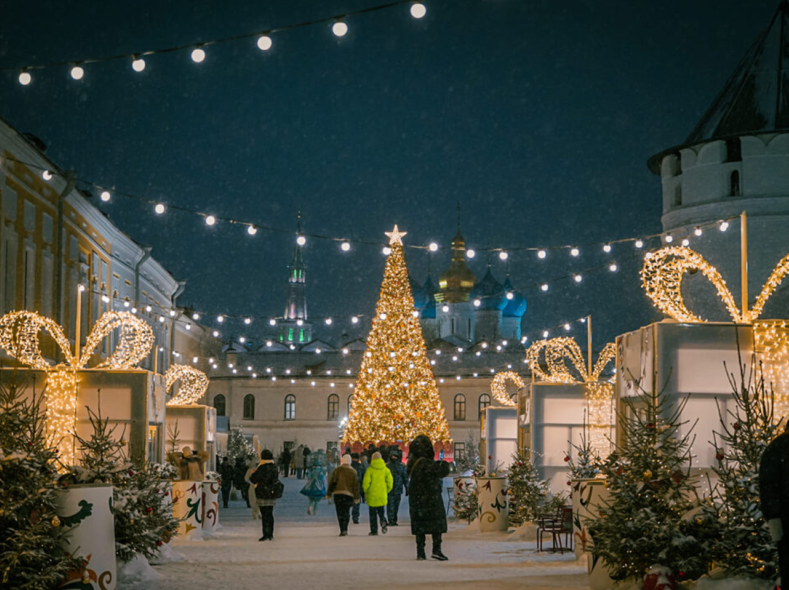 Фото: новогодняя Казань