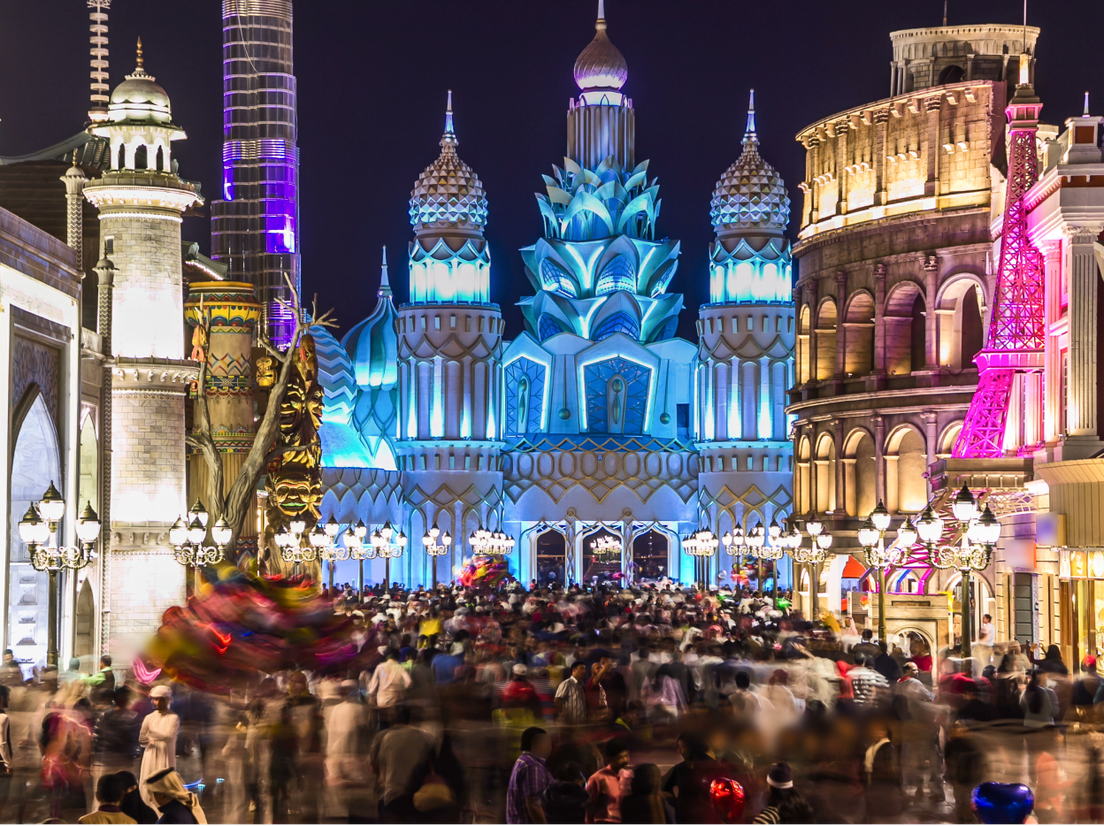 Ярмарка Global Village в Дубае