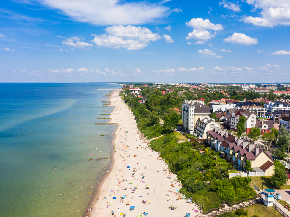 Побережье в Зеленоградске, фото