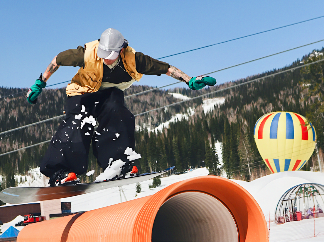 Сноупарк Е Park в Шерегеше