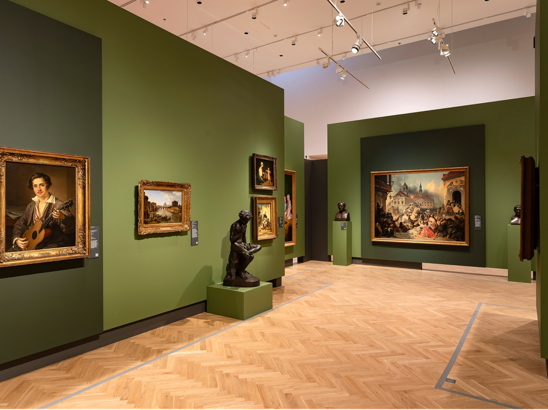 Выставка «Пять веков русского искусства», фото