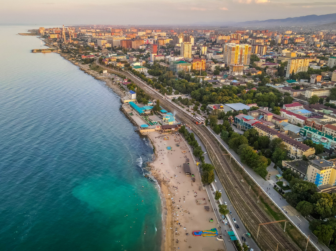 Набережная Махачкалы, фото