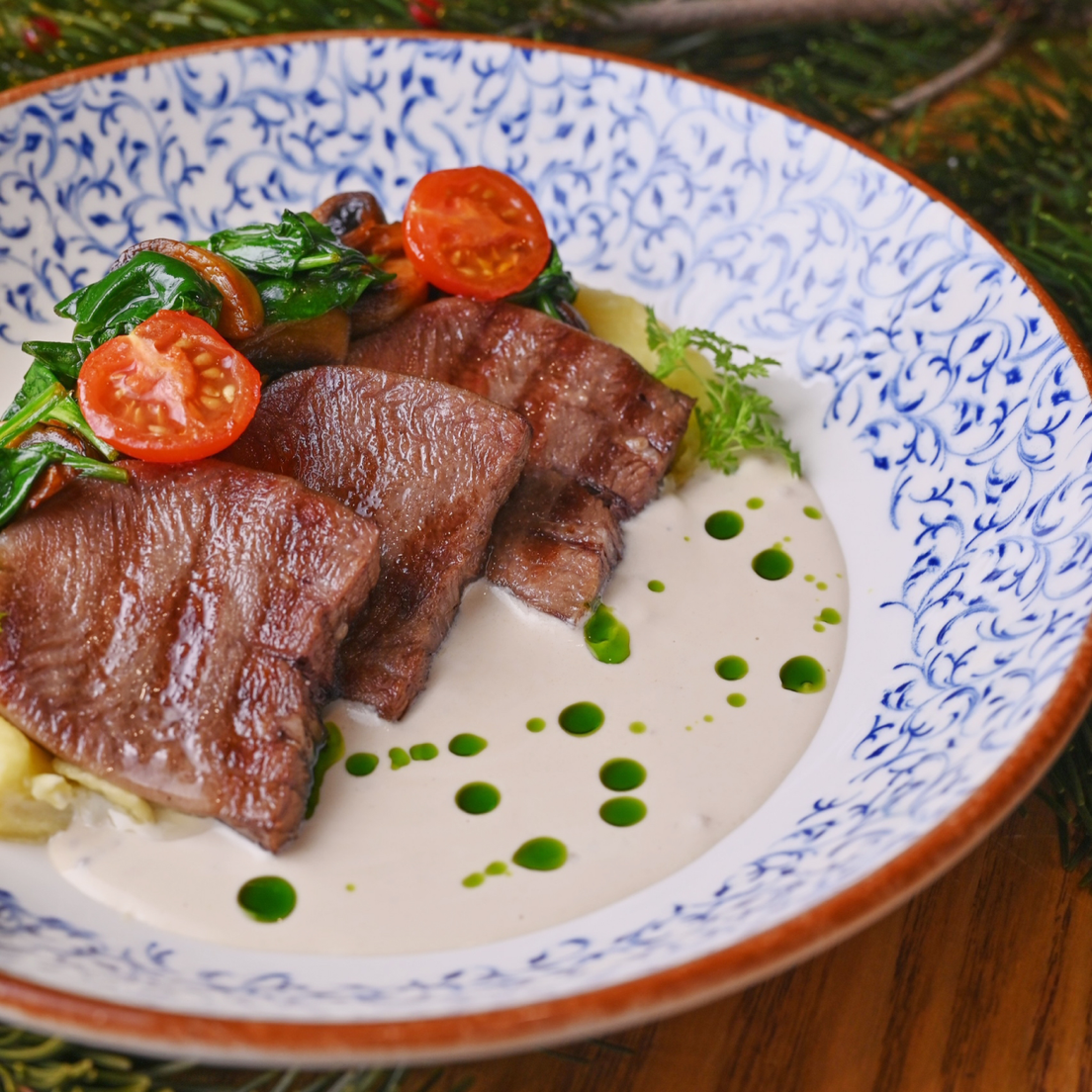 Блюдо из ресторана «Курум», Шерегеш