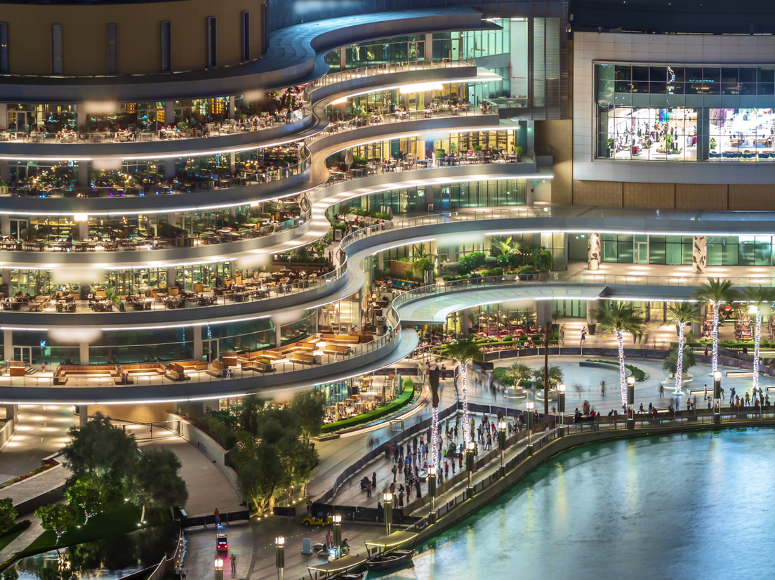Набережная Дубай Молла
