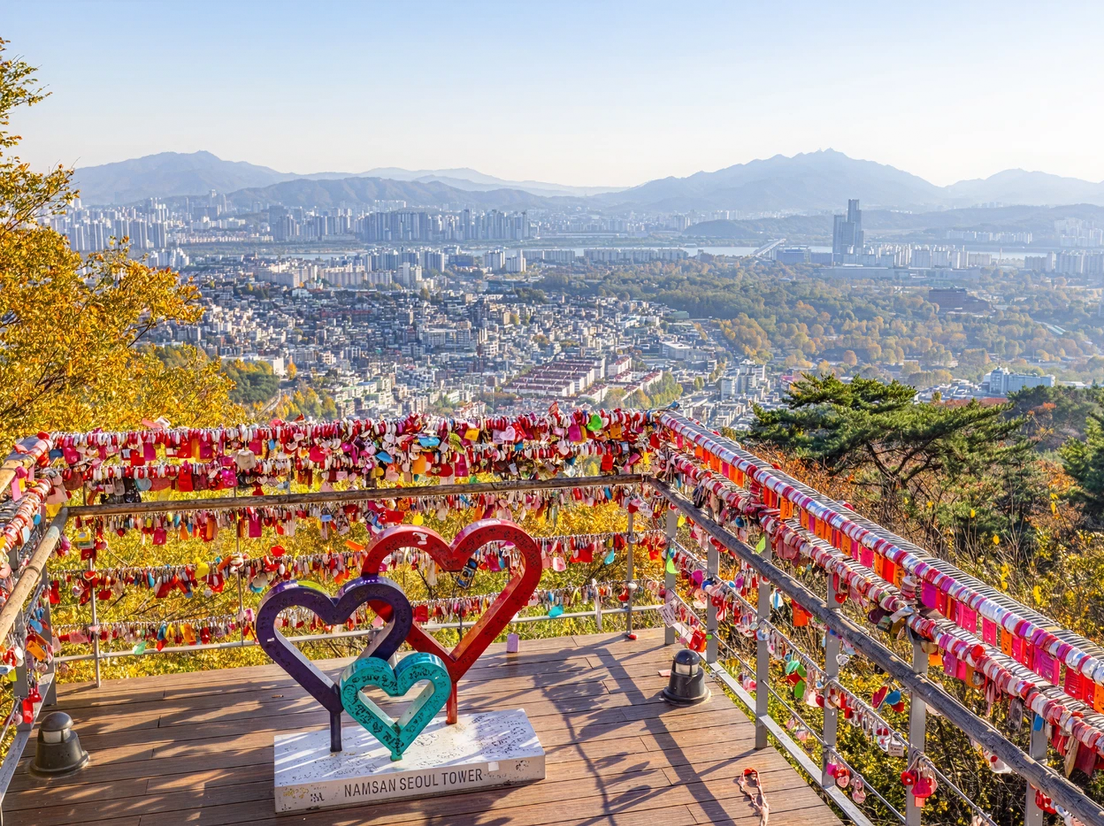 Вид на Сеул