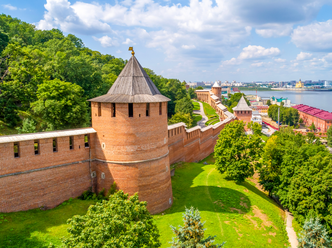 Кремль в Нижнем Новгороде, фото