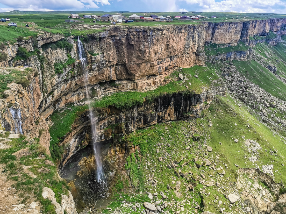 Водопад Тобот, фото