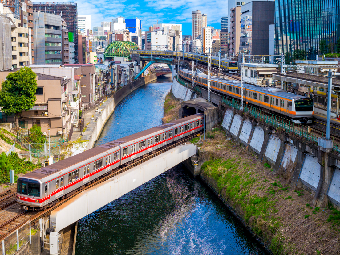 Метро в Токио, фото