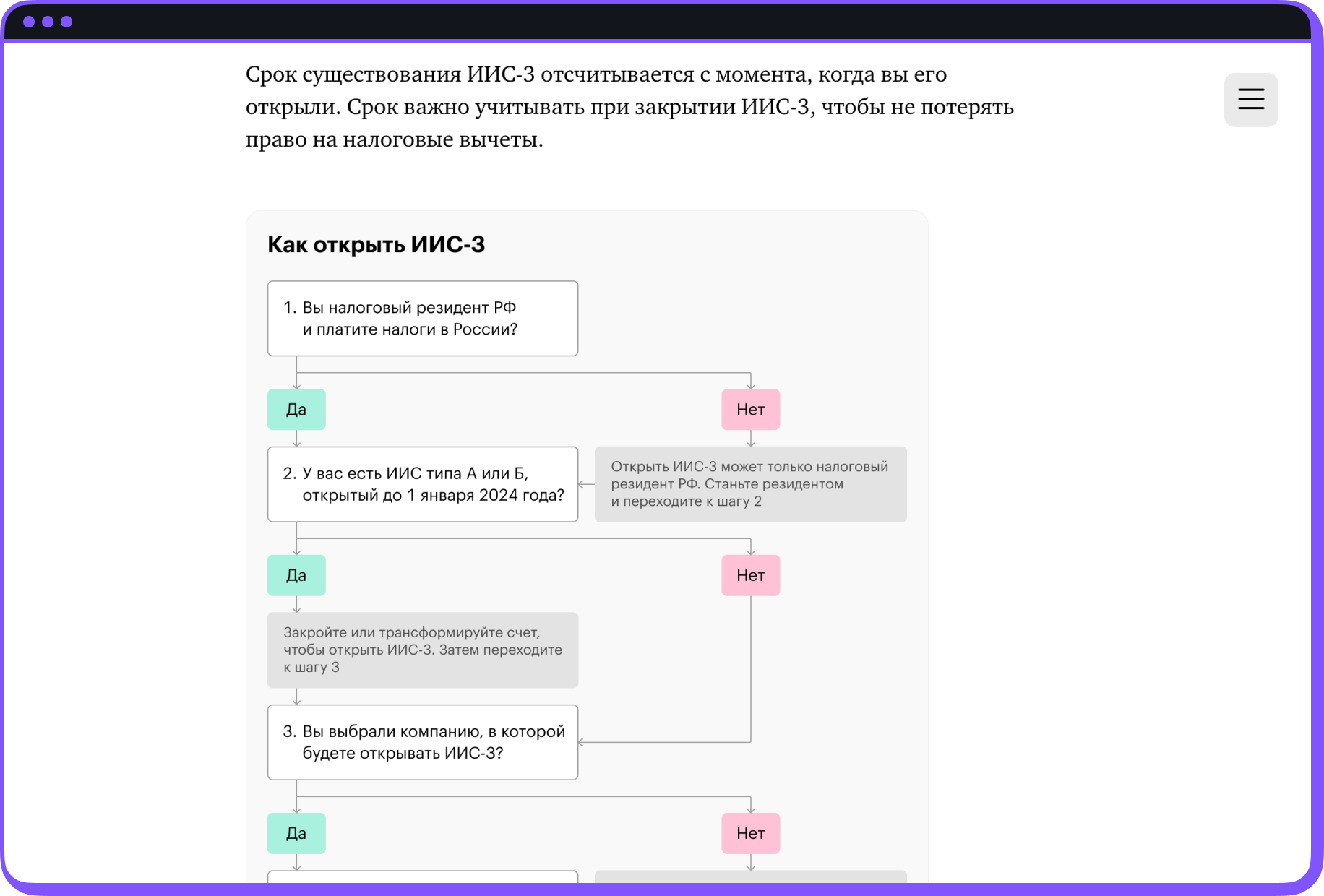 Скриншот уроков