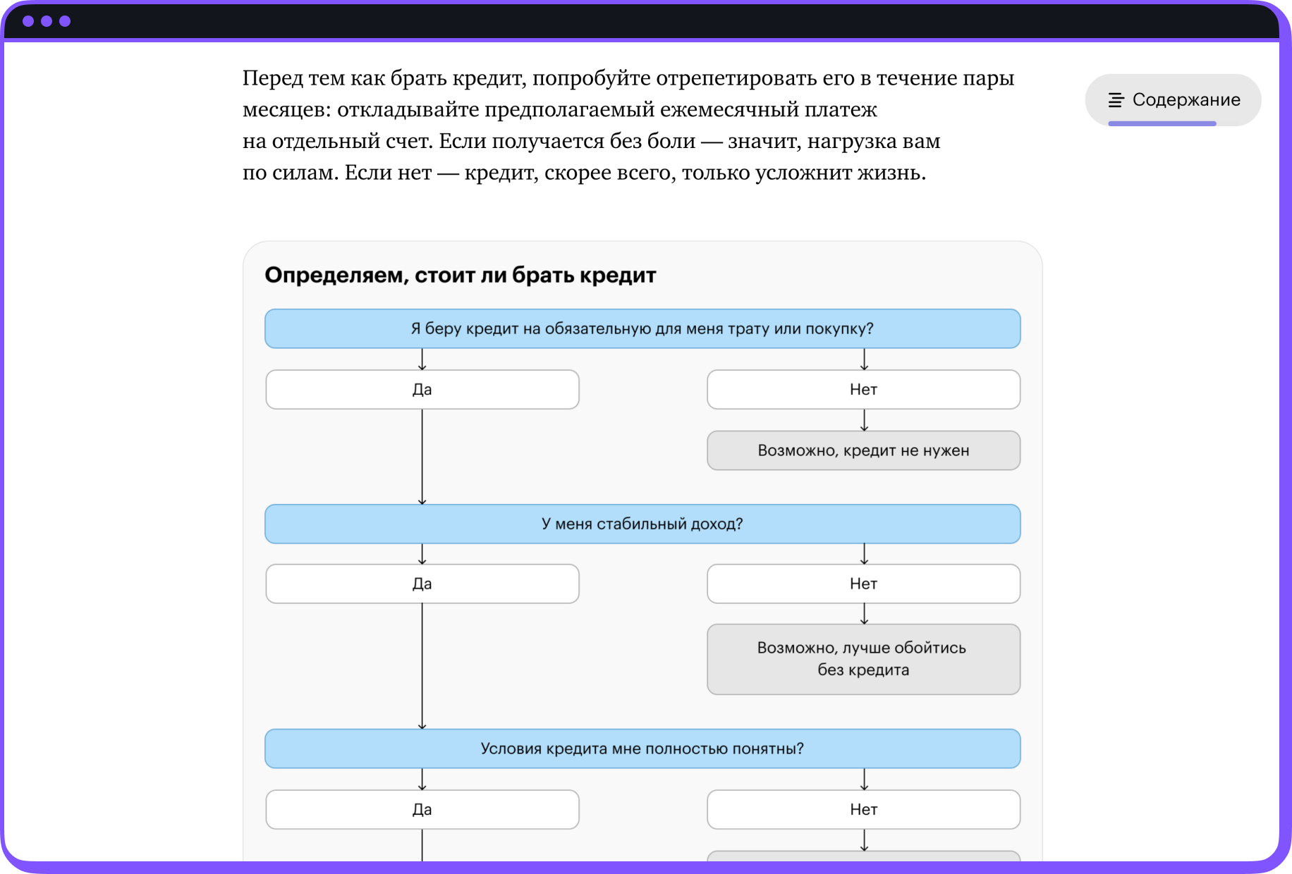 Скриншот уроков