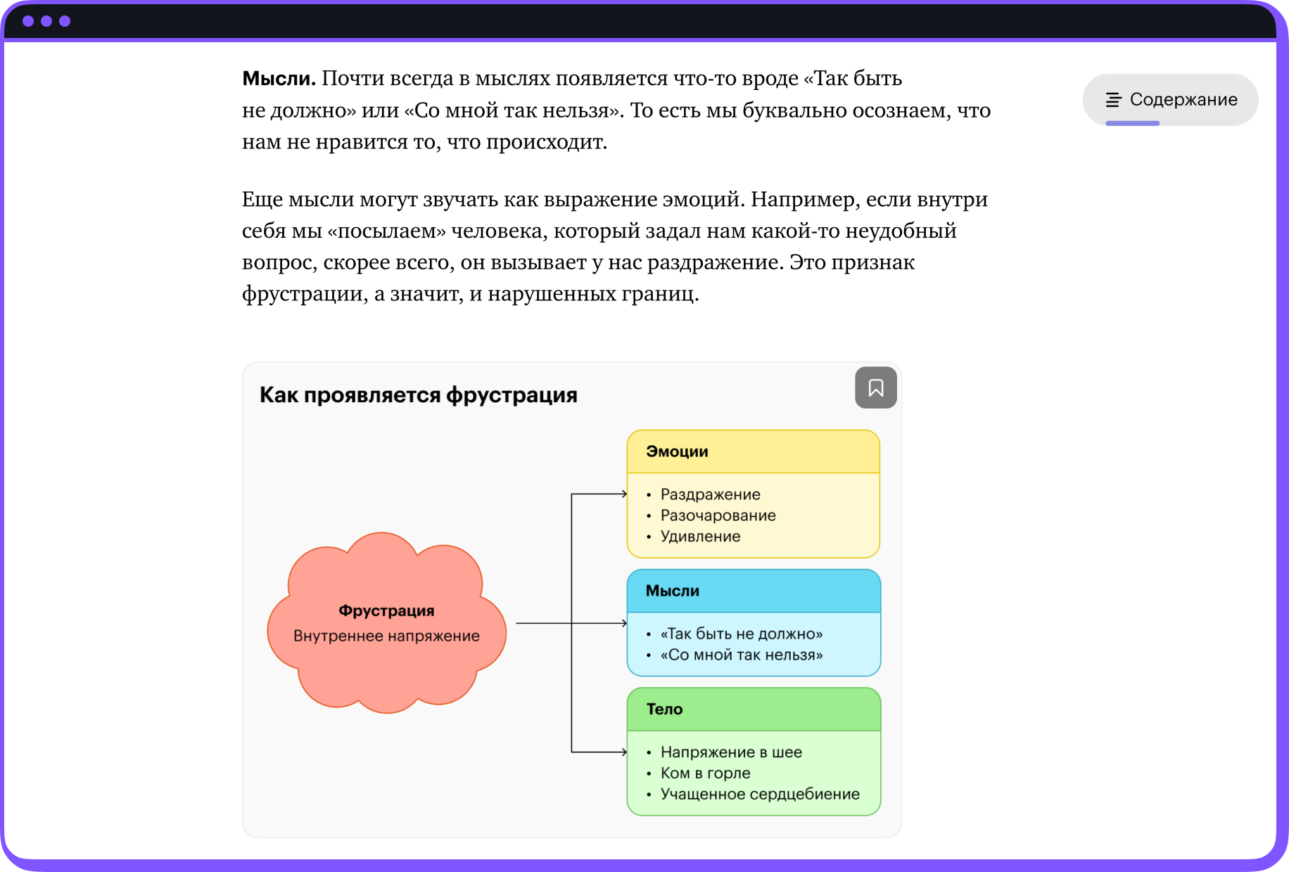Скриншот уроков